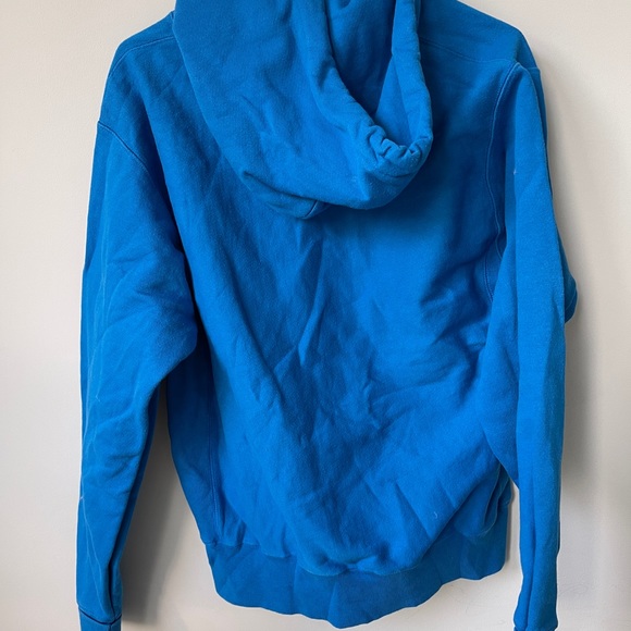 pretty blue champion reverse weeve hoodie - Picture 2 of 3